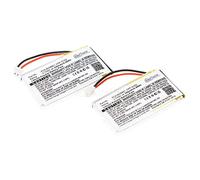 cellePhone batería Li-Polymer para Avaya AWH55 AWH65 - Plantronics CS50 CS55 CS60 (reemplazado PLN-6439901) - Conjunto de 2