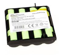cellePhone batería Ni-MH Compatible con Compex Edge US (reemplazado 4H-AA1500 / 941210) - 2000mAh / 4,8V