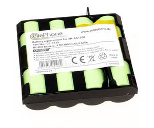cellePhone batería Ni-MH Compatible con Compex Edge US (reemplazado 4H-AA1500 / 941210) - 2000mAh / 4,8V