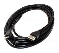 cellePhone Cable de Datos USB/Cable de Bandeja Compatible con Parkside Akku-Gras- und Strauchschere PGSA 4 - PGSA 4A2-3m