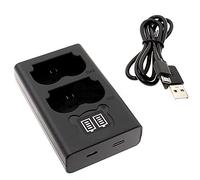 cellePhone Estación de Carga de baterías Dual para Fujifilm NP-W235