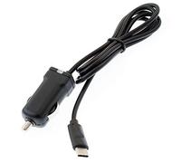 cellePhone Kfz-Ladekabel 1A für Garmin Camper 760LMT-D 785 Traffic 890 1090 1095 - Dezl 760LMT 770LMT-D LGV1010 - DriveLuxe 50LMT-D 51 LMT-S - Zumo 590 590LM 595 595LM - Abgewinkelter Stecker