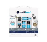 Cellfast 13-391 manguera de jardín 15 m gris claro