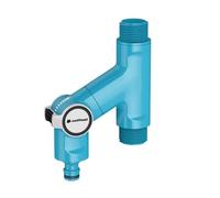 Cellfast Camiseta con válvula para ducha de jardín - Control de flujo de agua continuo - Energo