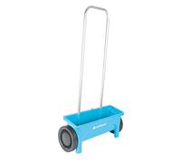 Cellfast Carretilla de Mano Universal Esparcidor de Fertilizante Manual para Sembrar Césped o Fertilizar Capacidad 12 litros