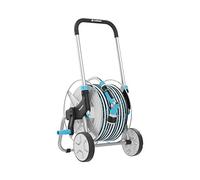 Cellfast Carro, Juego ENERGO, Acero y Aluminio, Manejo fácil y Estable, Mango engomado, Manguera MULTIFLEX ATSV™ 1/2",50m, 55-060