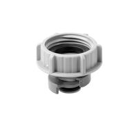 Cellfast Conector para controlador de riego digital - 4,5 x 3,5 cm - 2 tapones - plástico ABS - Chronos Cellpro