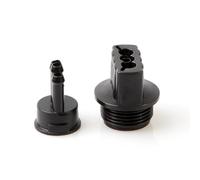 Cellfast Conector para manguera de riego - resistente y estable - plástico - Spring