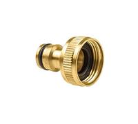 Cellfast Conector roscado hembra de latón BRASS, conexión rápida de latón G1", 33,3mm, 52-855
