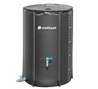 Cellfast Depósito de Agua de Lluvia Plegable, Portátil, Ligero, Fácil de Montar, Cremallera, Capacidad 250 l
