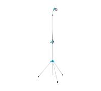Cellfast Ducha de jardín al Aire Libre - Cabezal de 2 fusiones - Altura Ajustable 175-230 cm - para jardín, Piscina, Camping