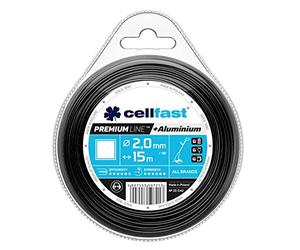 Cellfast Hilo Para Desbrozadoras Hilo Desbrozadora Premium Cuadrado 2,0 mm 15 m