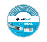 Cellfast manguera de jardín ideal, duradera, flexible, 4 capas, trenz