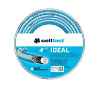 Cellfast Manguera de jardín IDEAL 4 capas, flexible, resistente UV/algas, 27 bares, 1/2" 50 m
