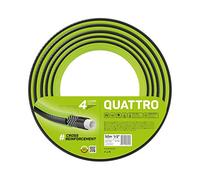 Cellfast Manguera de jardín QUATTRO Resistente,Multicolor,1/2" | Manguera de agua de cuatro capas con tejido en cruz estable, resistente a los rayos UV y a las algas, 20 bar