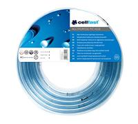 cellfast Manguera Universal sin Relleno, sin ftalatos, Adecuado para el Paso de Productos fitosanitarios, Aire, Productos químicos Ligeros, Agua Potable y sustancias alimenticias, 12 mm x 2,0 mm,