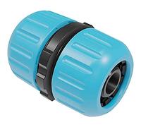 Cellfast Pieza de reparación conector de manguera BASIC de 1/2" (12,5 mm), conexión de 2 extremos de manguera, fácil montaje, plástico ABS, 51-100H