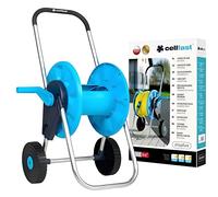 Cellfast Portabobinas ALUPLUS, Mango engomado, Construcción de Aluminio, Resistente a la corrosión, 1/2", 45m, 55-250