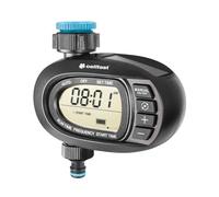 Cellfast Programador de riego Solar Ergo™ Pantalla legible, Batería de Litio, Recargable con energía Solar, Programación de riego intuitiva, G3/4" i G1, 52-590