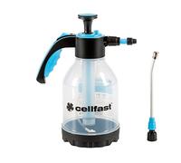 Cellfast Pulverizador a presión para aspersión y Cuidado con Fertilizantes líquidos y Productos fitosanitarios, Boquilla Ajustable, Lanza de Aluminio, Capacidad: 1,5 l