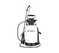 Cellfast Pulverizador de Presión Manual 5L - Compacto y Portátil con Soporte para Hombro - Lanza Telescópica 39-66 cm