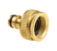 Cellfast Racor universal con rosca hembra de BRASS, acoplamiento rápido G3/4" - G1/2", 26,5mm-21,00mm, 52-865