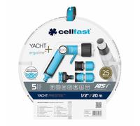 Cellfast Set de riego Yacht Prestige de diámetro 1/2"(12,5mm) con una Longitud de 20 Metros.