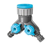 Cellfast Válvula de 2 vías IDEAL, ajustable individualmente, acoplamiento rápido, válvulas con G3/4" - y G1", 52-220