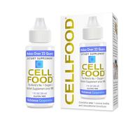 Cellfood Liquid Concentrate, 1 fl oz - Oxygen + Nutrient Supplement - Supports Immune System, Energy, Endurance, Hydration & Overall Health - Gluten Free, Non-GMO, Cert. Kosher - Makes Over 22 Quarts