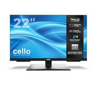 Cello C2226TZH 22" Smart TV LED sin Marco con Tizen OS de Samsung, Gaming Hub, Altavoces Pitch, Ideal para Cocina y Dormitorio