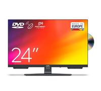 Cello C2424F TV LED de 24 Pulgadas HD Ready con Reproductor de DVD Integrado, sin Funciones Smart, sintonizador Triple y grabación USB, HDMI y USB