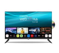 Cello C3224WSF 32" Pulgadas Smart/DVD TV sin Marco Reproductor de DVD Integrado Triple sintonizador Bluetooth Sistema operativo superrápido WebOS by LG Disney+ Netflix Prime Made in Europe [2024]