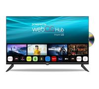 Cello C3224WSF 32" Pulgadas Smart/DVD TV sin Marco Reproductor de DVD Integrado Triple sintonizador Bluetooth Sistema operativo superrápido WebOS by LG Disney+ Netflix Prime Made in Europe [2024]