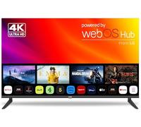 Cello C50WS Smart TV de 50 Pulgadas con WebOS de LG, 4K UHD LED, Triple sintonizador, S2, T2, FreeSat, Bluetooth, Disney+, Netflix, Apple TV+ y Prime Video. Fabricado en Europa