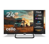 Cello CTRAV-24TZ Smart TV LED 24" 12V para Autocaravana y Camping, Tizen OS de Samsung, Gaming Hub, Altavoces Pitch, Bluetooth, Triple Sintonizador