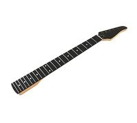 Cello de Guitarra Eléctrica, 22 Cuello de Madera de Reemplazo de Reemplazo para un Orificio de Sintonizador de 10 Mm, con Incrustaciones de Puntos Distinguidos
