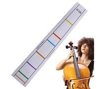 Cello Fret Finger Aufkleber - Fingerboard-Aufkleber für übungtraining-Anfänger ,langlebig Cello-GriffbrettFingerpositionsmarkierungen für Erwachsene und Kinder Povanjer