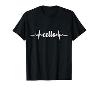Cello Heartbeat ECG Violoncello Cellists & String Virtuosos Camiseta