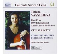 Vassilieva, Tatjana - Oeuvres pour violoncelle et piano de Stravinski, Britten, Dutilleux, Debussy