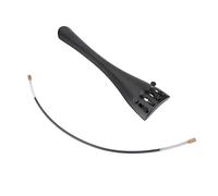 Cello Tailpiece and Tailgut Set | 4/4 Cello Accessories | Aluminum Alloy Tailpiece for Enhanced Sound & Sturdiness | Lightweight & Adjustable Tailgut