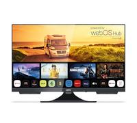 Cello C2224WS Trav 22" Pulgadas Smart 12V Camping Travel TV sin Marco Triple Sintonizador Bluetooth WebOS by LG Pitch Altavoz Disney+ Netflix Autocaravana camión Barco Made in Europe