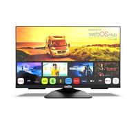 Cello Televisor Inteligente para Camping 24 Pulgadas y 12 voltios: con LG WebOS, Triple sintonizador, Bluetooth, Disney+, Netflix, Apple TV+ y Prime; Equipado con Puertos HDMI, óptico, RF y USB