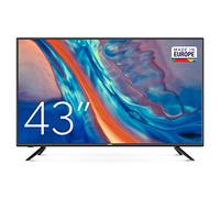 Cello Televisor LED C4320DVBDE de 43" no Inteligente, fácil de Usar y Receptor de satélite. Equipado con HDMI, Salida de Auriculares, Entrada de Audio óptica y USB.