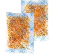 celloexpress Bolsas de gel de sílice de color amarillo con indicador automático, paquete de 10 - 25 g de bolsas de gel de sílice - Peso total del gel 250 g