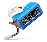 CELLONIC 1x Batería para Aspiradora Compatible con Xiaomi Robot Vacuum E12, Compatible con Neatsvor X500, Compatible con Xiaomi Mi Robot Vacuum Mop Essential, H18650CH-4S1P - (3000mAh, 14.8V)