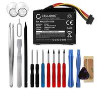 CELLONIC 1x Batería para GPS Navegación Compatible con Tomtom Go Live 2050 World, GO Live 1005 Europe, GO 1005, 4CQ02 - (1000mAh, 3.7V) + Juego de Herramientas