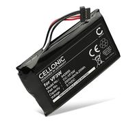CELLONIC 1x Batería para GPS Navegación Compatible con Tomtom Rider 550, Rider 500, Rider 400, LHA11133000 - (2500mAh, 3.7V)