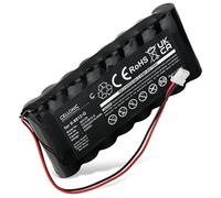 CELLONIC 1x Batería para Smart Home Compatible con Visonic Powermax Pro, GP180AAH8BMX - (2000mAh, 9.6V)