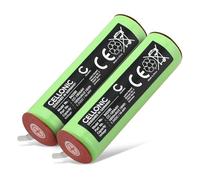 CELLONIC 2X Batería Compatible con Braun 590cc, 570cc, 1013s, 1507s, 180AAH