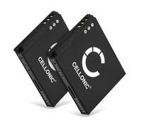 CELLONIC 2X Batería Compatible con Canon Digital IXUS 70, 40, 75, 60, NB-4L | 850mAh, 3.7V, Ion de litio para Canon IXUS 115 HS, Digital IXUS 100 IS, 220, 230, PowerShot SD600, 130, 50, SD1000, TX1, 80
